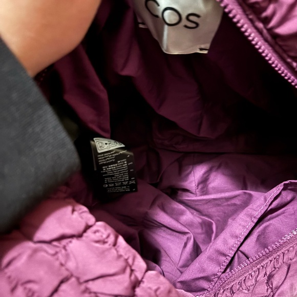 COS purple bag - Picture 5 of 5